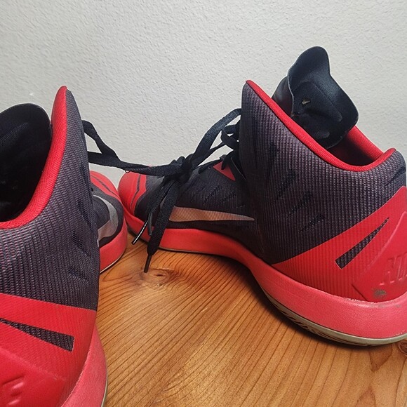 Nike Hyperquickness Shoes Mens Size 15 Red Black Lunarlon Basketball 652777-006 main image 7